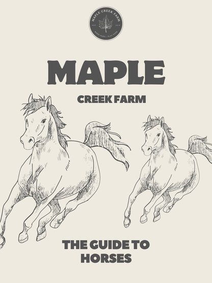 The Guide to Horses- Digital Copy
