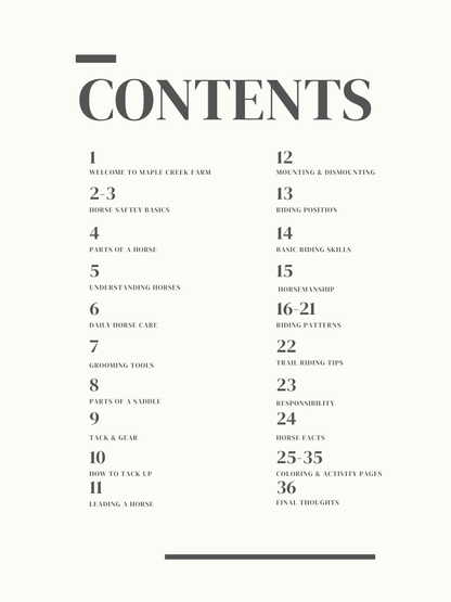 The Guide to Horses- Digital Copy