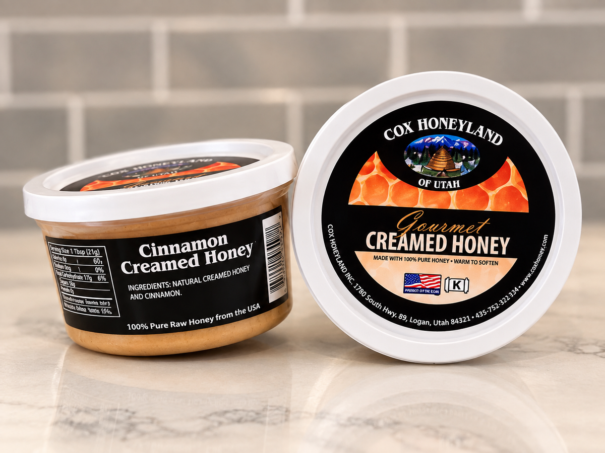 Flavored Creamed Honey Tub Cinnamon
