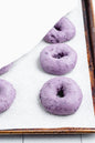 Blueberry Sourdough Bagels