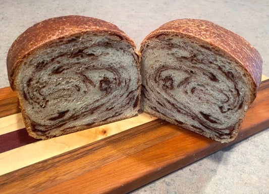 Cinnamon Marble Sourdough Loaf