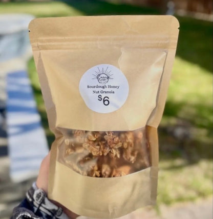 Sourdough Honey Nut Granola