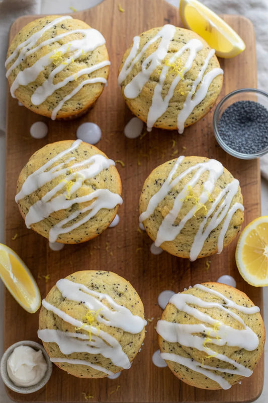 Lemon Poppyseed Muffins