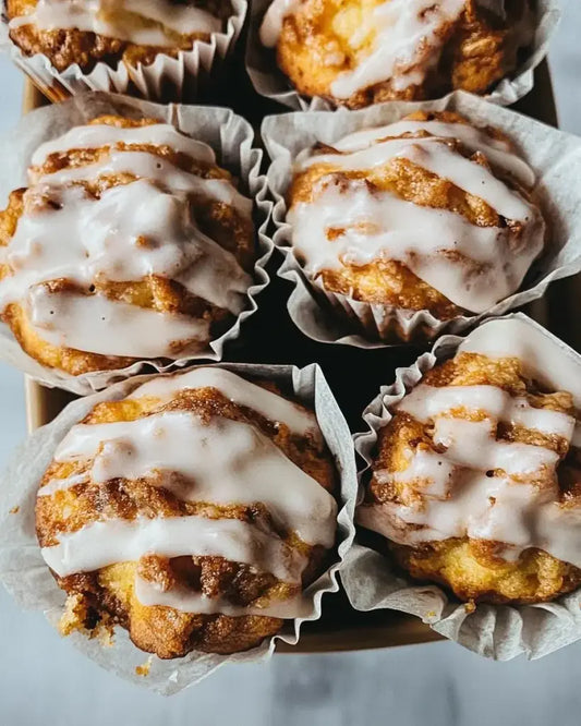 Sourdough Coffee Cake Muffins