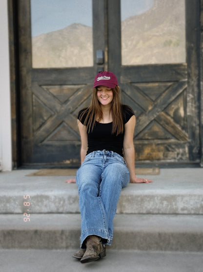 Cherry Cola Maple Hat