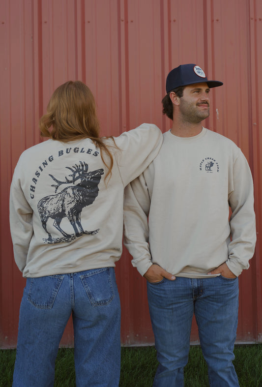 Chasing Bugles Crewneck