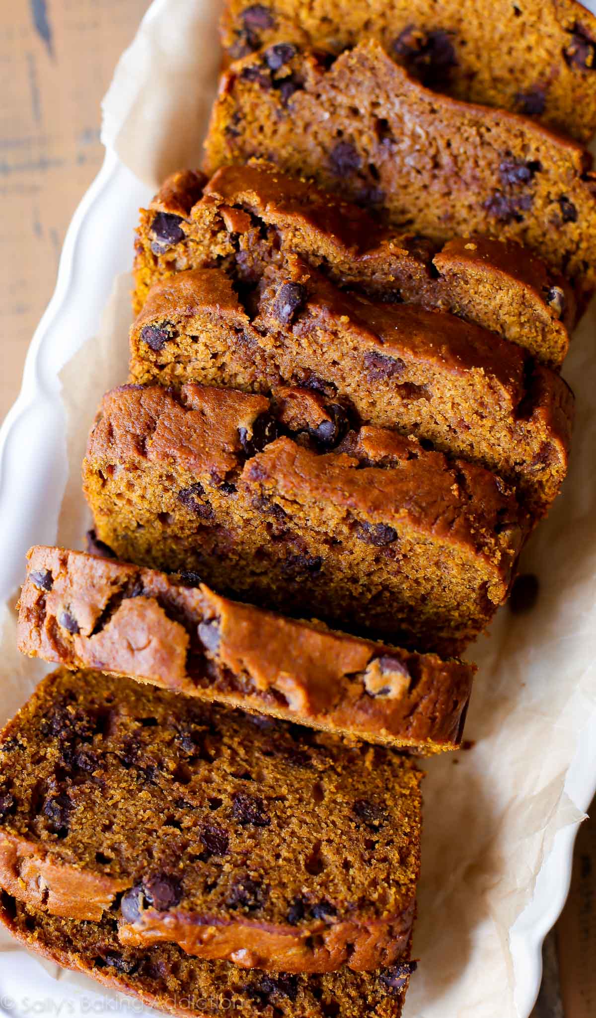 Pumpkin Chocolate Chip Loaf