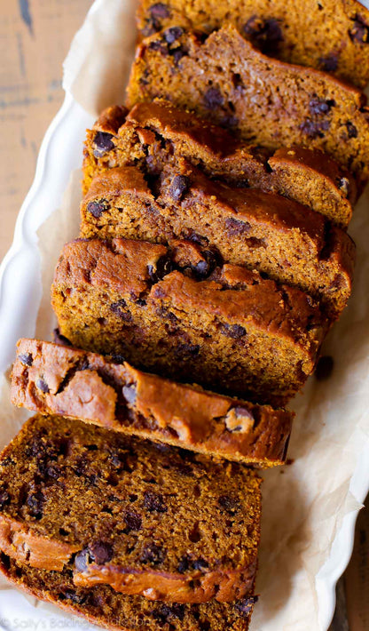 Pumpkin Chocolate Chip Loaf