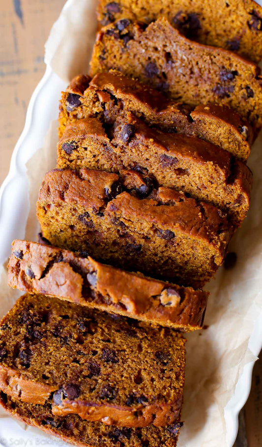 Pumpkin Chocolate Chip Loaf